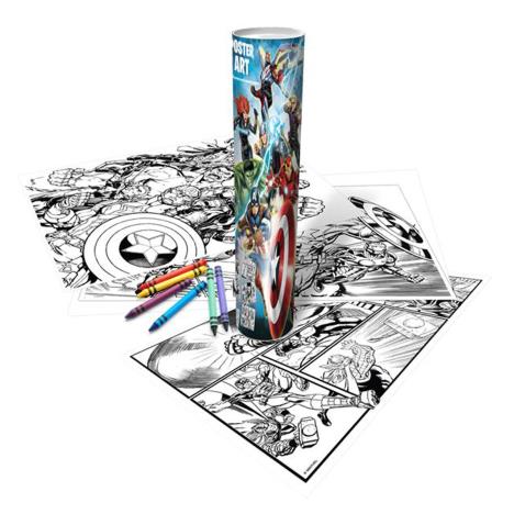 Marvel Avengers Poster Art Colouring Set £1.99